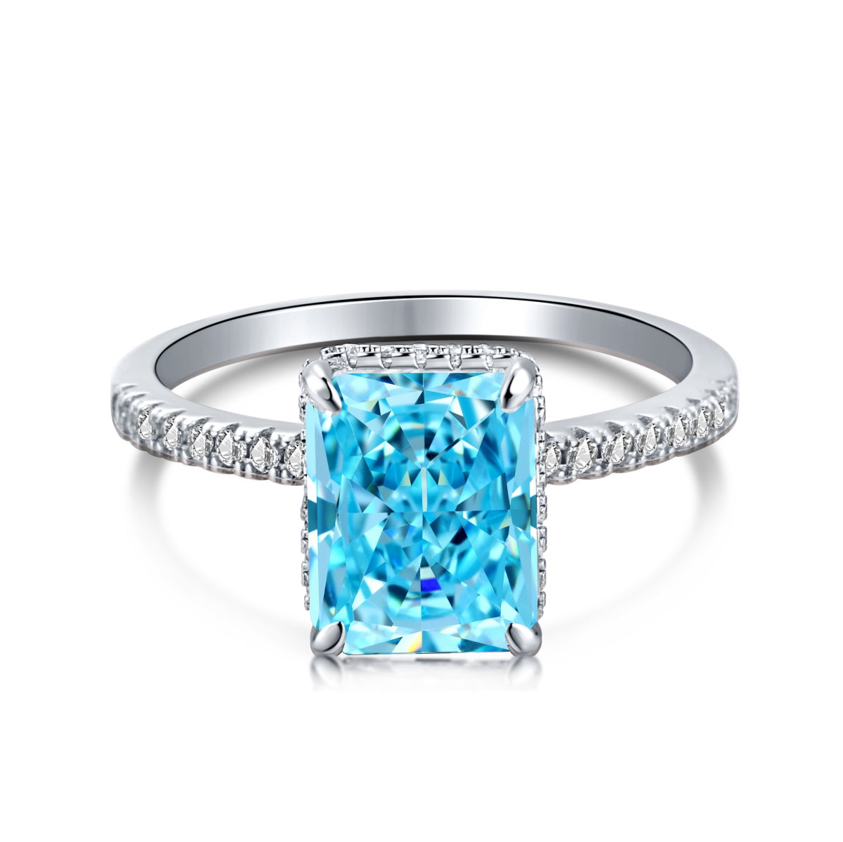 [Windsor Jewelry]4.0 Carat Luxurious Engagement Ring