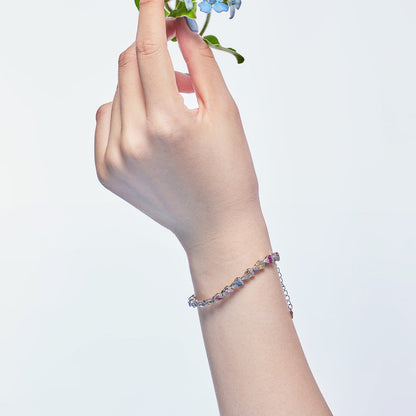 [Windsor Jewelry]Radiant Water Drop Shape Daily Bracelet