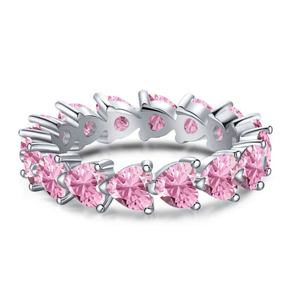[Windsor Jewelry]0.25 Carat Radiant Romance Heart Cut Lover Ring