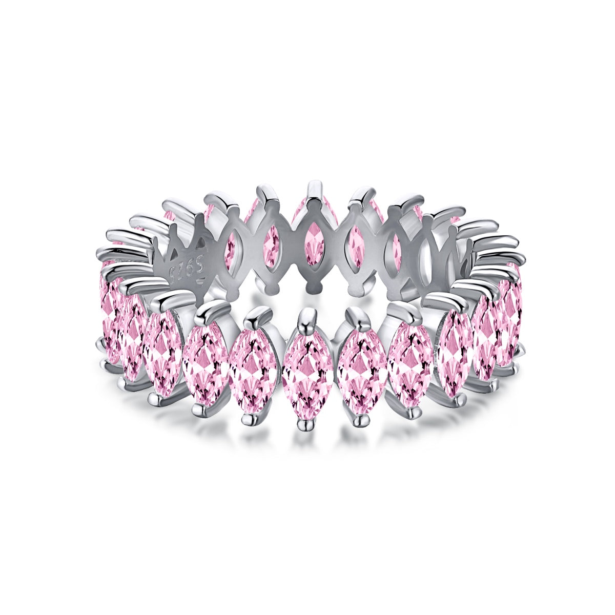 [Windsor Jewelry]Gorgeous Marquise Cut Tennis Ring