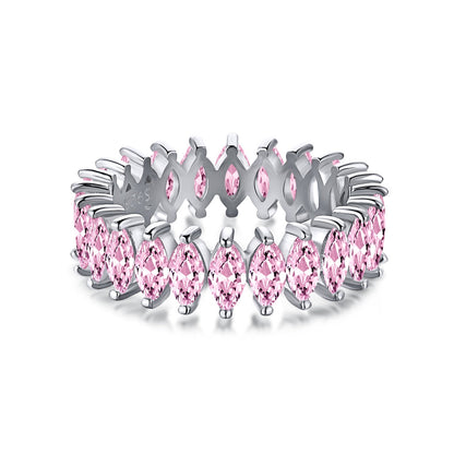 [Windsor Jewelry]Gorgeous Marquise Cut Tennis Ring