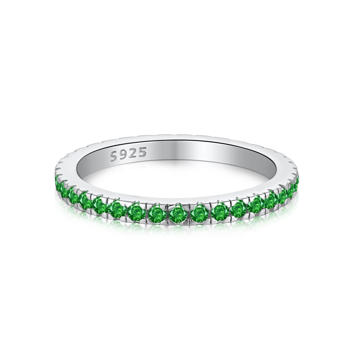 [Windsor Jewelry]Delicate Sparkling Round Cut Daily Ring