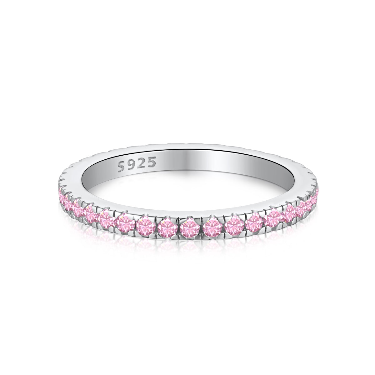 [Windsor Jewelry]Delicate Sparkling Round Cut Daily Ring