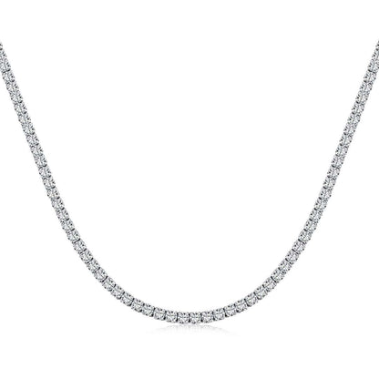 [Windsor Jewelry]Elegant Tennis Chain Necklace