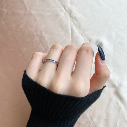[Windsor Jewelry]Delicate Sparkling Round Cut Daily Ring
