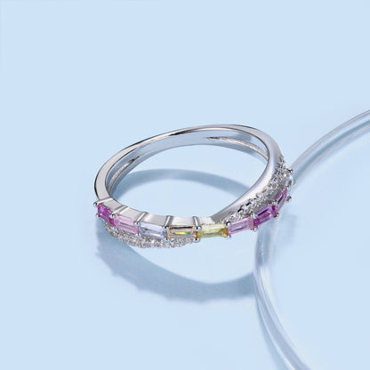 [Windsor Jewelry]Energetic Elegant Radiant Cut Party Ring