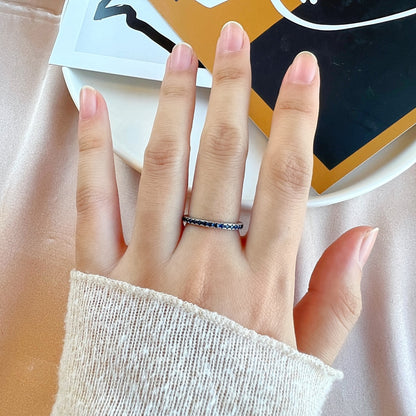 [Windsor Jewelry]Delicate Sparkling Round Cut Daily Ring