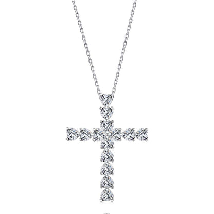 [Windsor Jewelry]Radiant Cross Shape Necklace