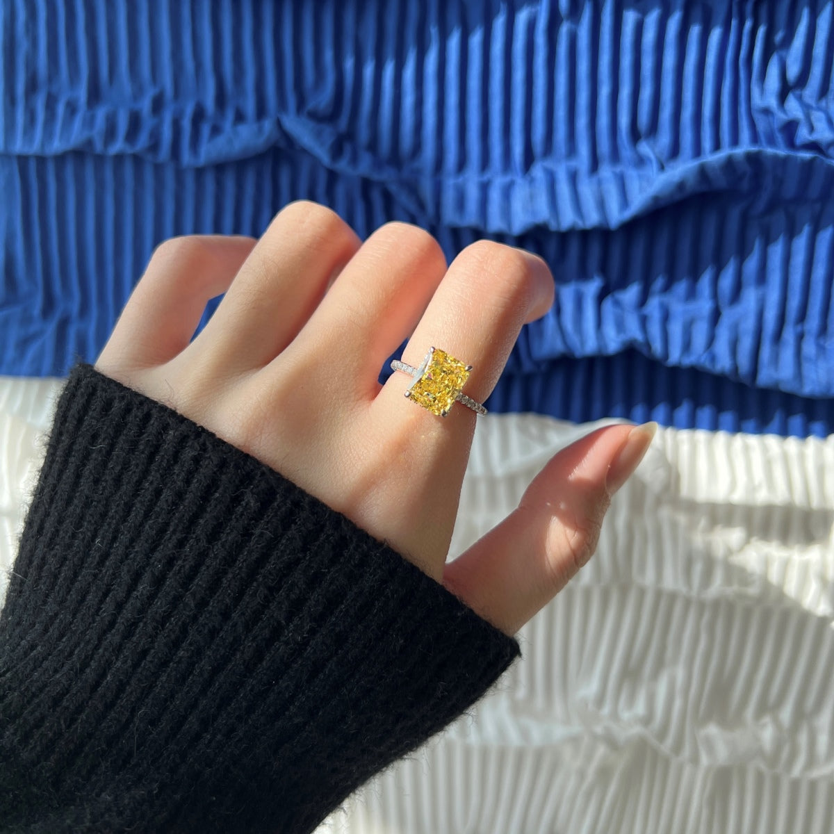 [Windsor Jewelry]4.0 Carat Luxurious Engagement Ring