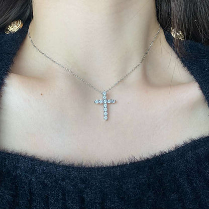 [Windsor Jewelry]Unique Cross Shape Necklace