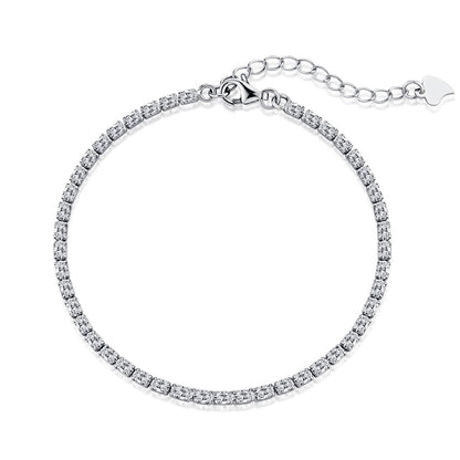 [Windsor Jewelry]Elegant Emerald Cut Daily Bracelet