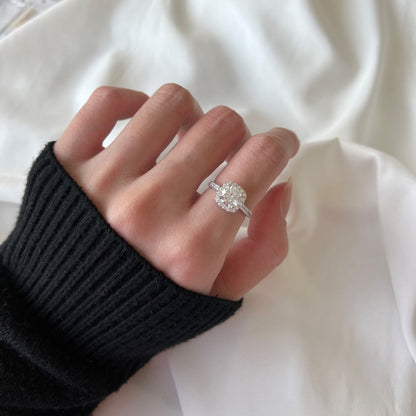 [Windsor Jewelry]Dazzling Resplendent Round Cut Wedding Ring