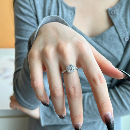 [Windsor Jewelry]Dazzling Resplendent Round Cut Wedding Ring