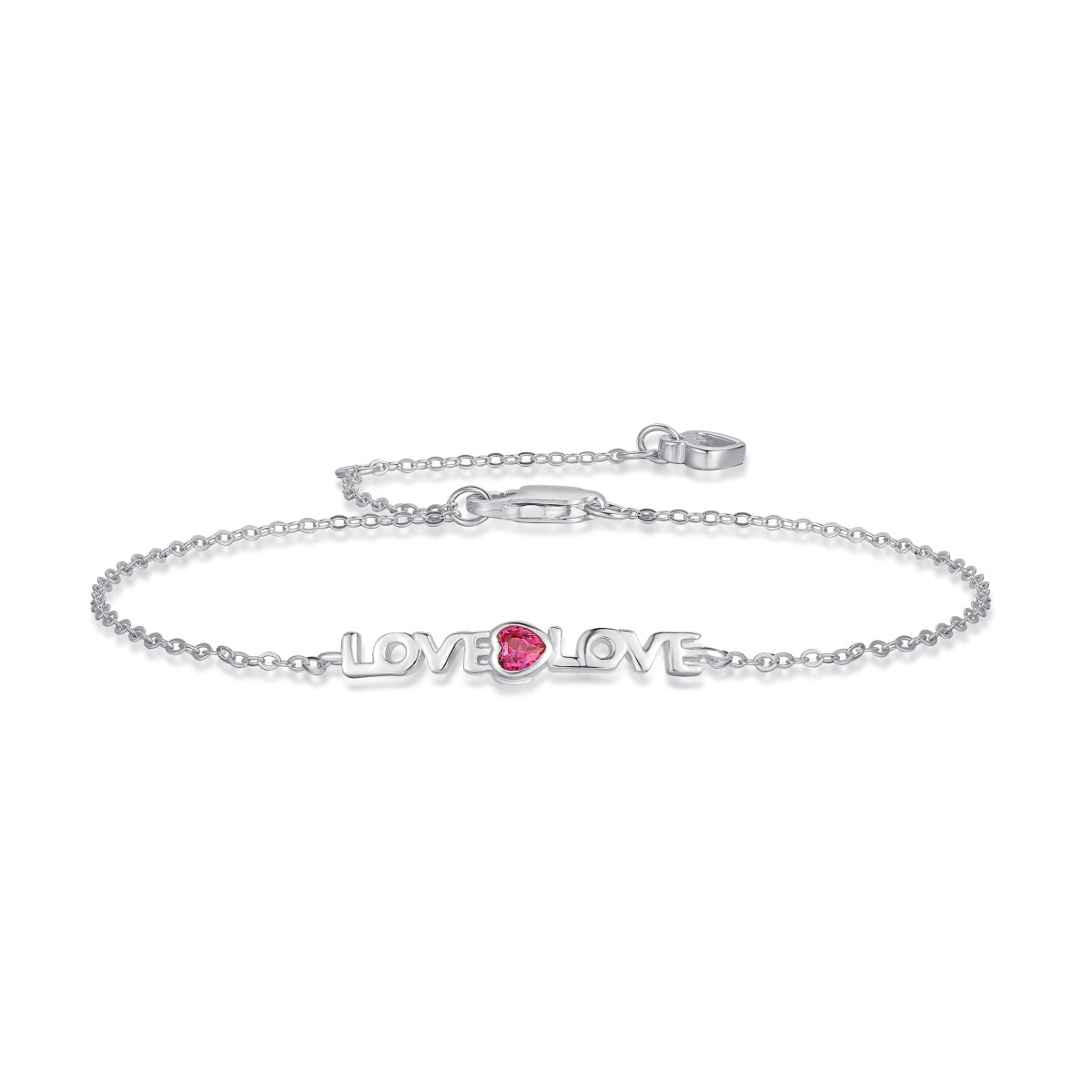 [Windsor Jewelry]Romantic Heart Shape Lover Bracelet