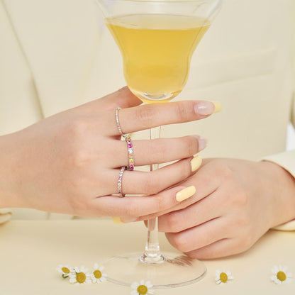 [Windsor Jewelry]Elegant Vivid Round Cut Daily Ring