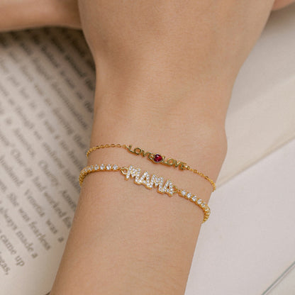 [Windsor Jewelry]Romantic Heart Shape Lover Bracelet