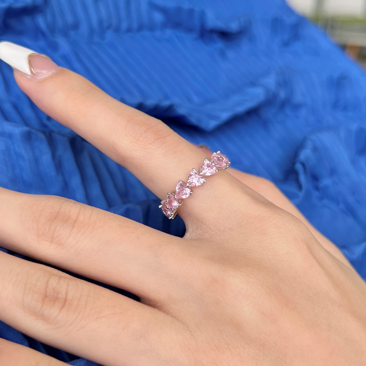[Windsor Jewelry]0.25 Carat Radiant Romance Heart Cut Lover Ring