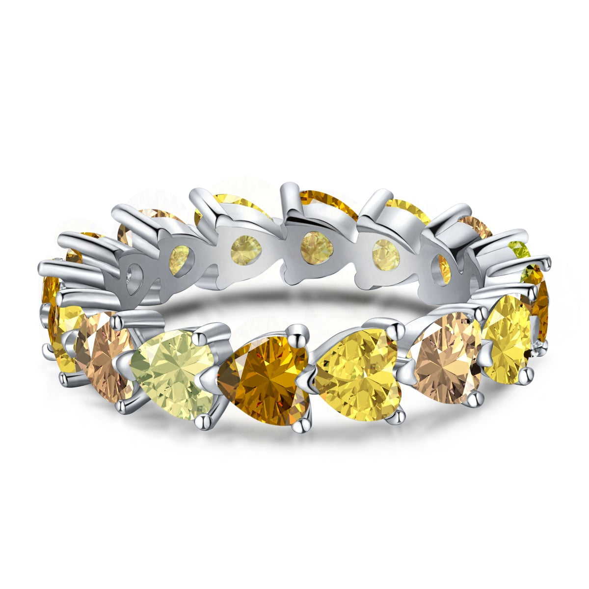 [Windsor Jewelry]0.25 Carat Radiant Romance Heart Cut Lover Ring