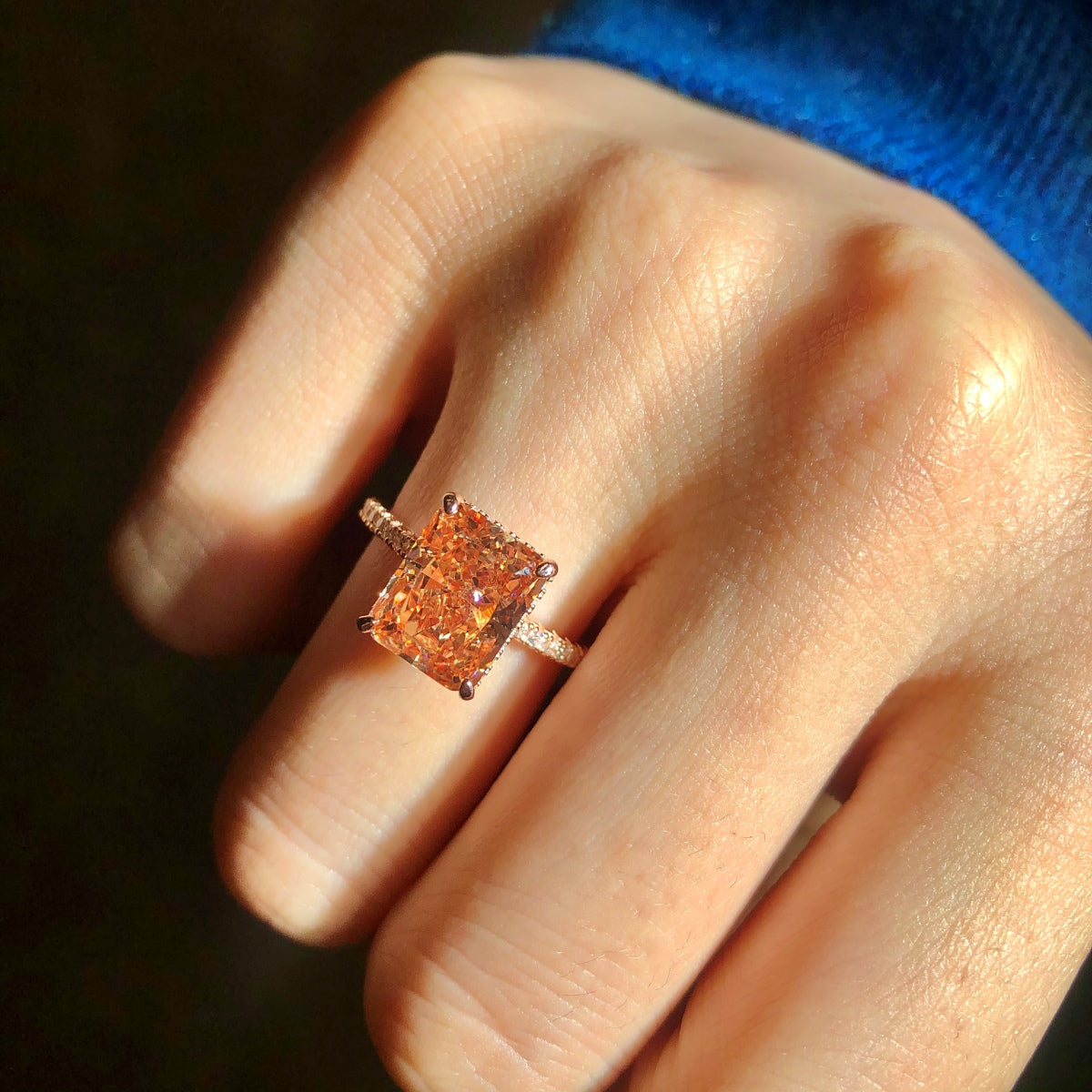 [Windsor Jewelry]4.0 Carat Luxurious Engagement Ring