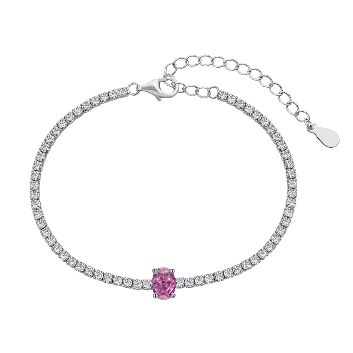 [Windsor Jewelry]0.75 Carat Exquisite Oval Cut Daily Bracelet