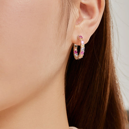 [Windsor Jewelry]Unique Round Cut Daily Earrings