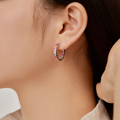 [Windsor Jewelry]Unique Round Cut Daily Earrings