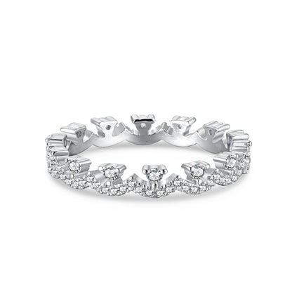[Windsor Jewelry]Elegant Resplendent Round Shape Party Ring