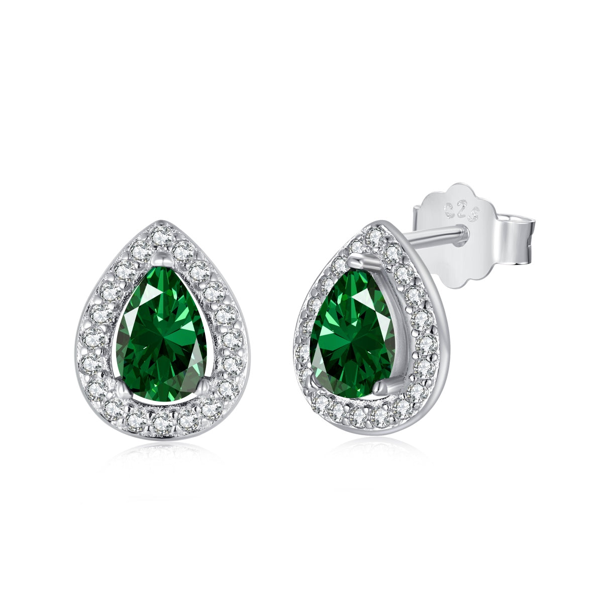 [Windsor Jewelry]Luxurious Water Drop Shape Earrings