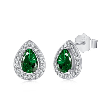 [Windsor Jewelry]Luxurious Water Drop Shape Earrings