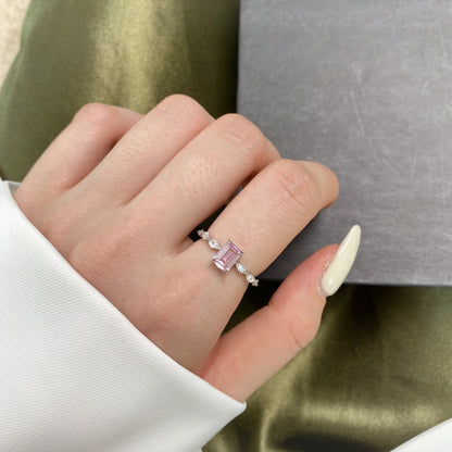 [Windsor Jewelry]1.0 Carat Dainty Resplendent Radiant Cut Daily Ring
