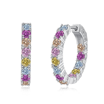 [Windsor Jewelry]Unique Round Cut Daily Earrings