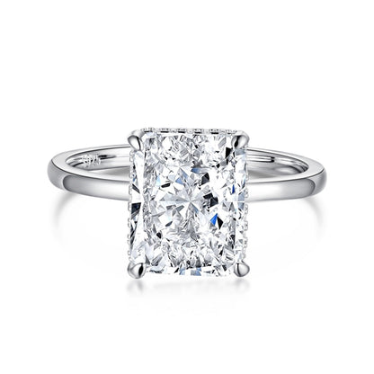 [Windsor Jewelry]4.0 Carat Ornate Enchanting Radiand Cut Banquet Ring