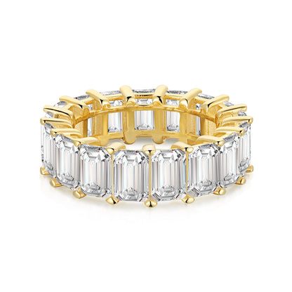 [Windsor Jewelry]0.75 Carat Elegant Emerald Cut Tennis Ring