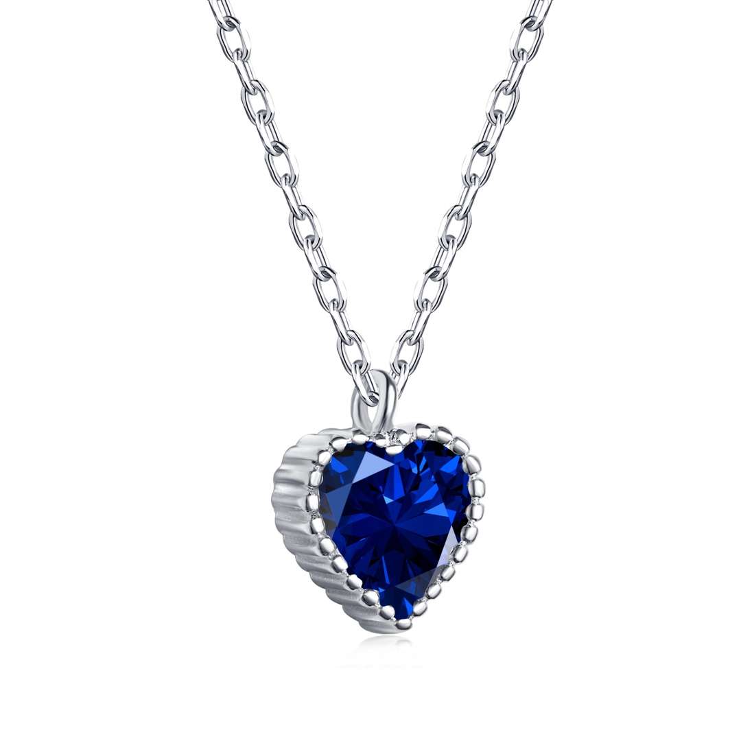 [Windsor Jewelry]Ornate Heart Shape Necklace