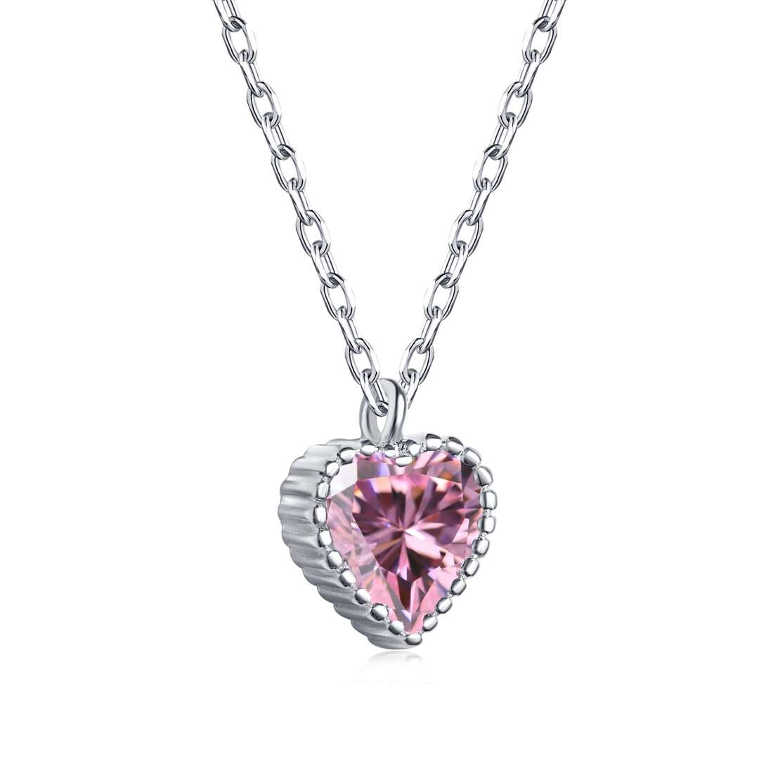 [Windsor Jewelry]Ornate Heart Shape Necklace