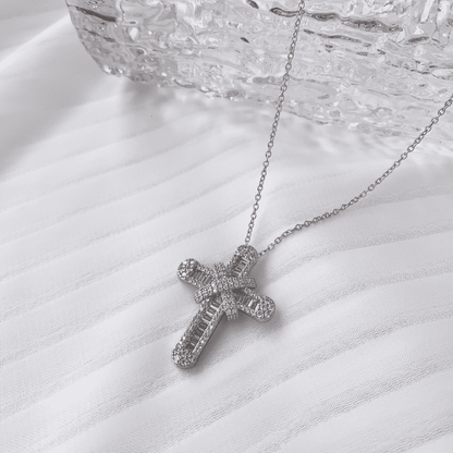 [Windsor Jewelry]Gypsophila With Dimonds Necklace