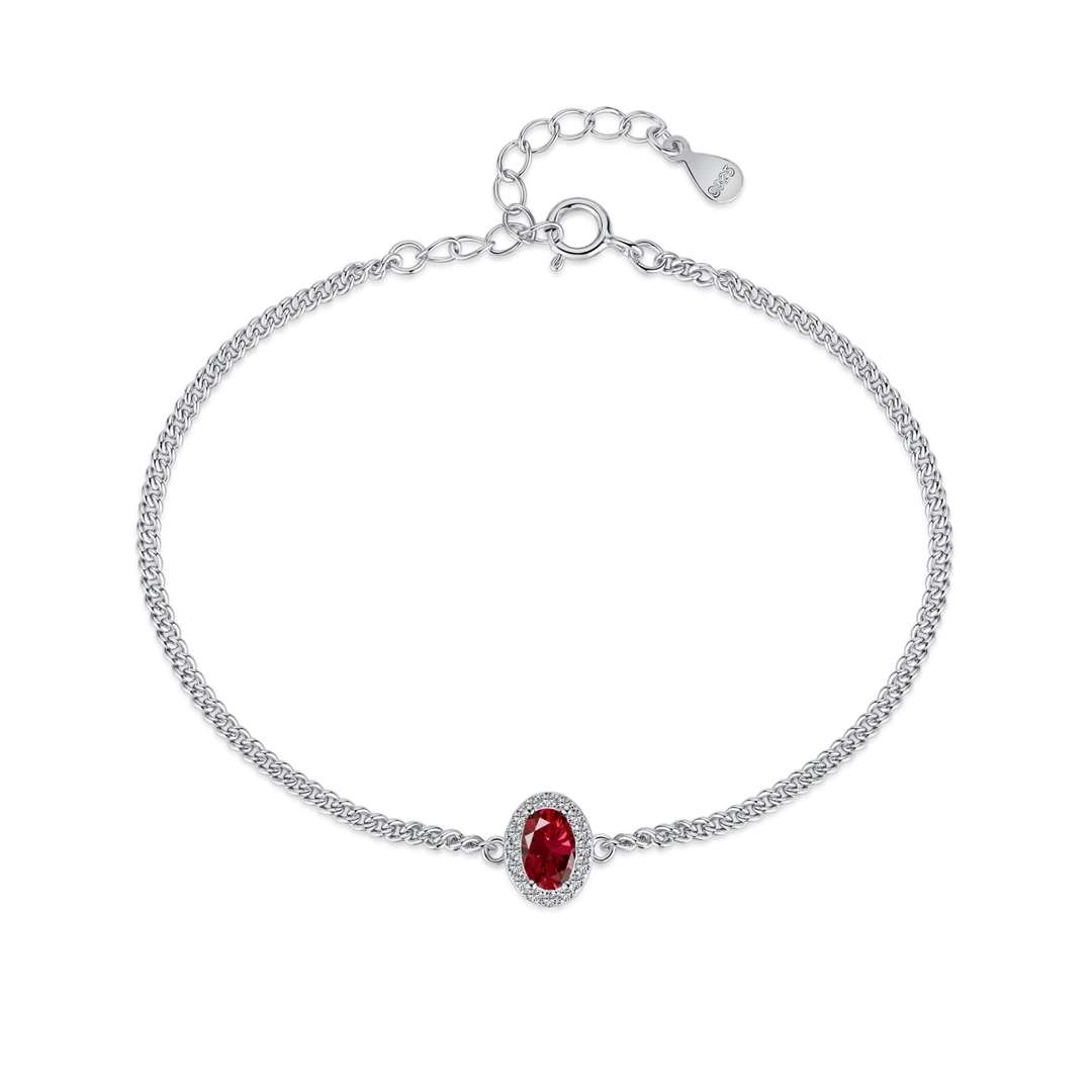 [Windsor Jewelry]Exquisite Oval Shape Bracelet