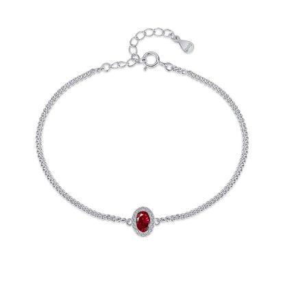 [Windsor Jewelry]Exquisite Oval Shape Bracelet