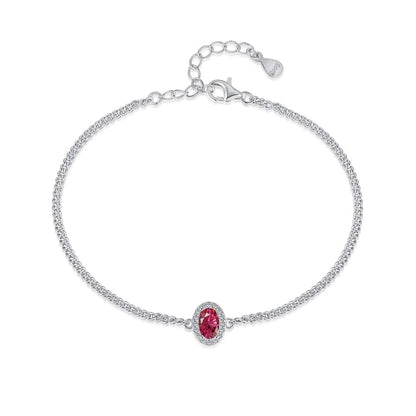[Windsor Jewelry]Exquisite Oval Shape Bracelet