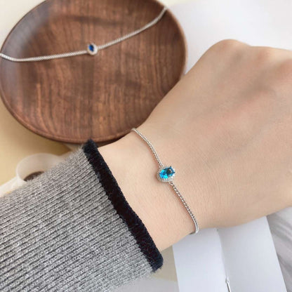 [Windsor Jewelry]Exquisite Oval Shape Bracelet