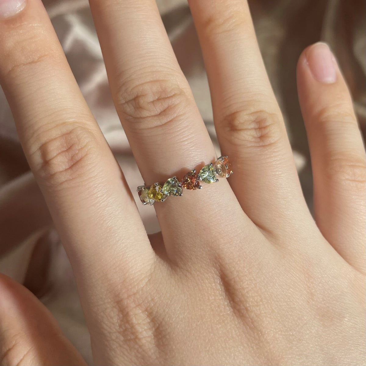 [Windsor Jewelry]0.25 Carat Radiant Romance Heart Cut Lover Ring