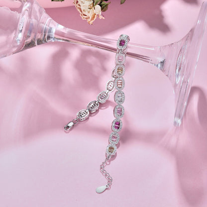[Windsor Jewelry]Exquisite Ornate Emerald Cut Daily Bracelet