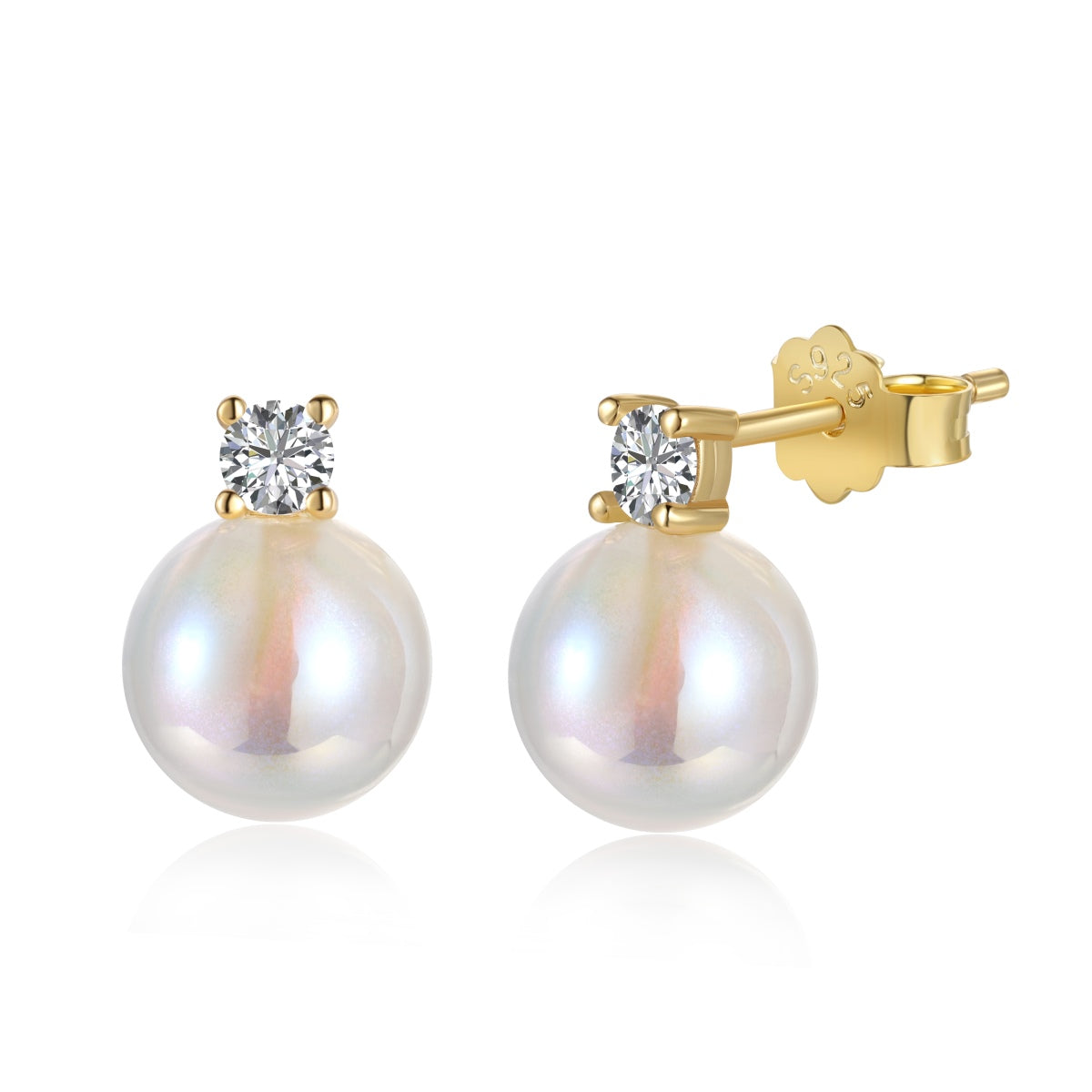 [Windsor Jewelry]Symphony Mermaid Pearl Earrings
