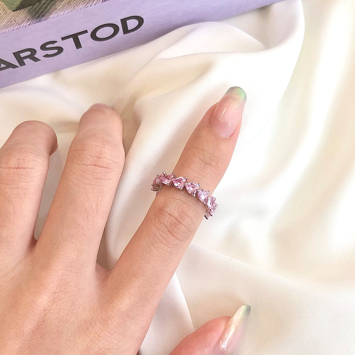 [Windsor Jewelry]0.25 Carat Radiant Romance Heart Cut Lover Ring