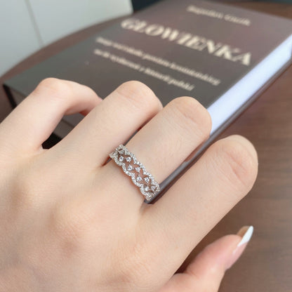 [Windsor Jewelry]Elegant Resplendent Round Shape Party Ring