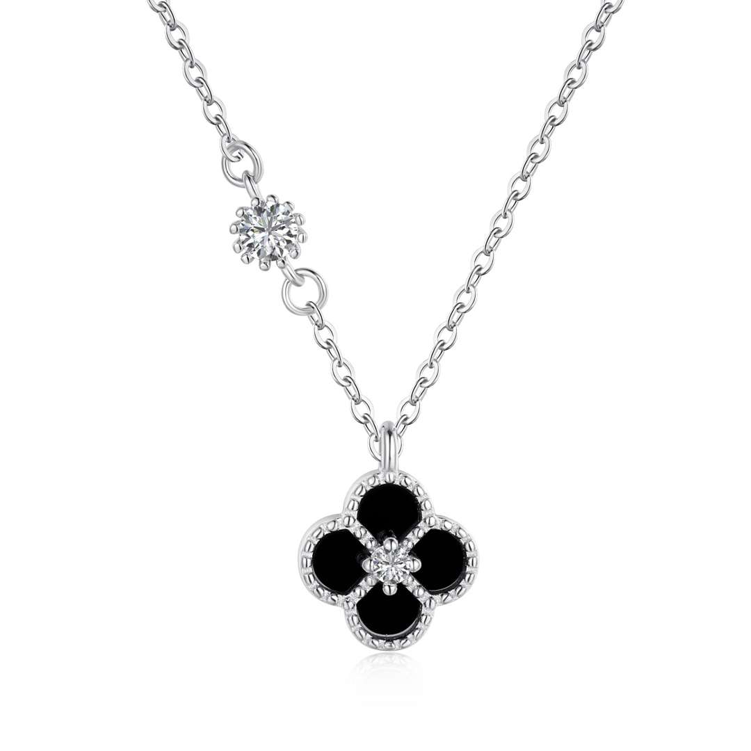 [Windsor Jewelry]Delicate Flower Shape Necklace