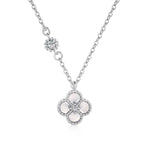 [Tonmkive Jewelry]Delicate Flower Shape Necklace