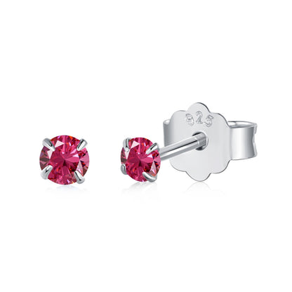 [Windsor Jewelry]Delicate Solitaire Earrings