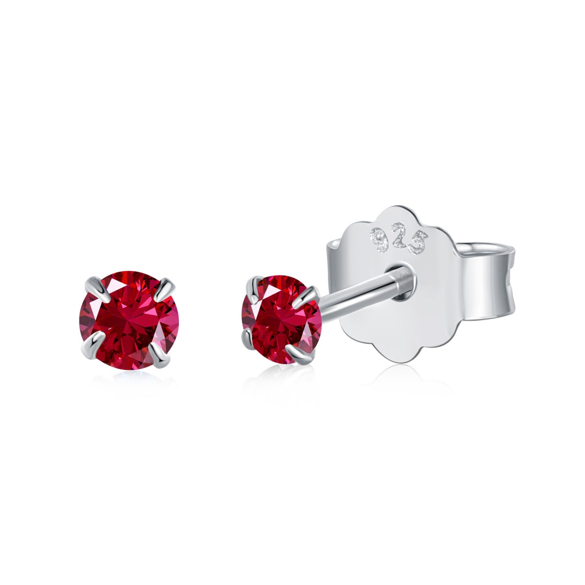 [Windsor Jewelry]Delicate Solitaire Earrings