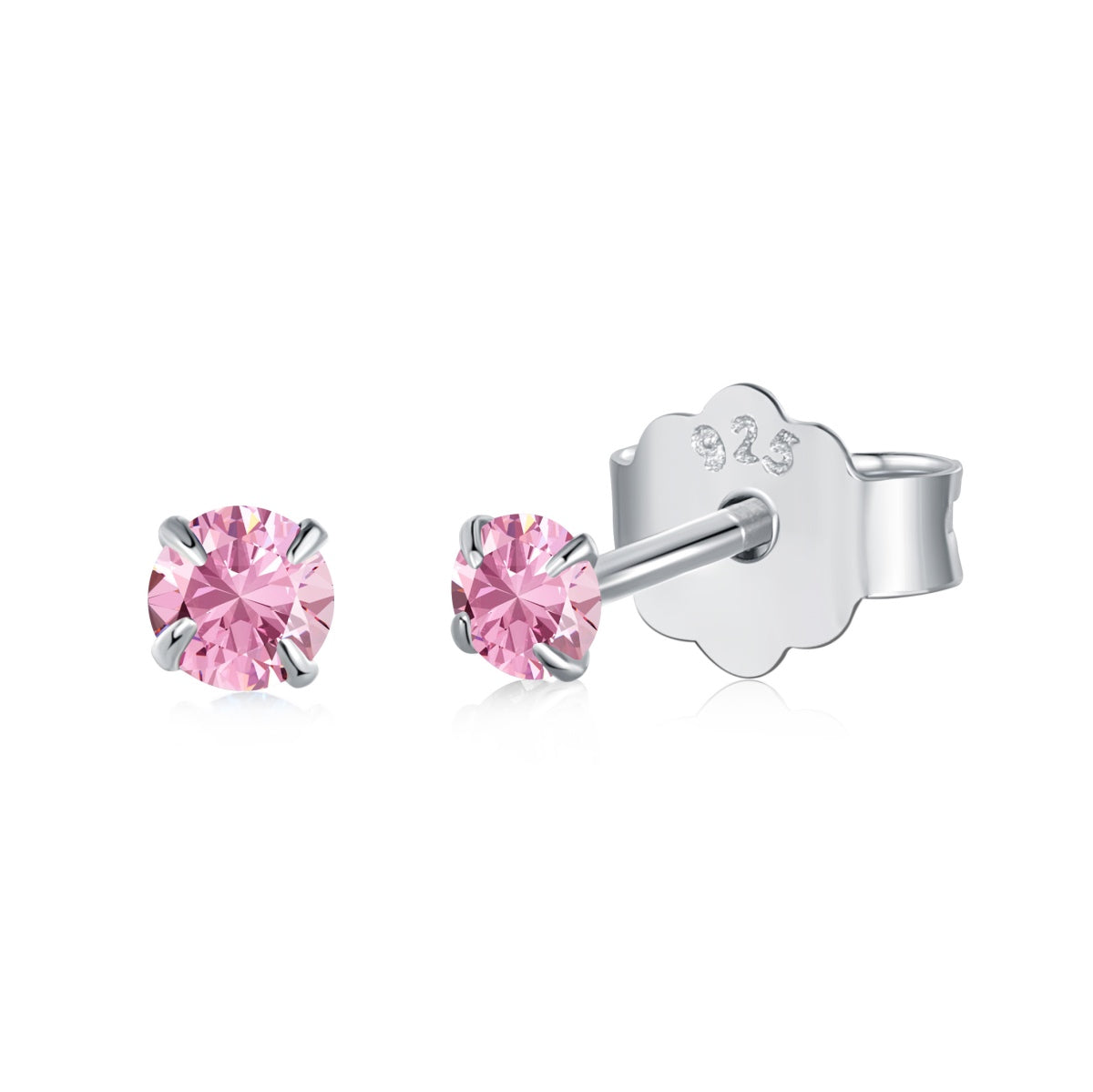 [Windsor Jewelry]Delicate Solitaire Earrings